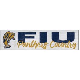 Jardine - FIU Panthers 10'' x 40'' Logo Sign - White