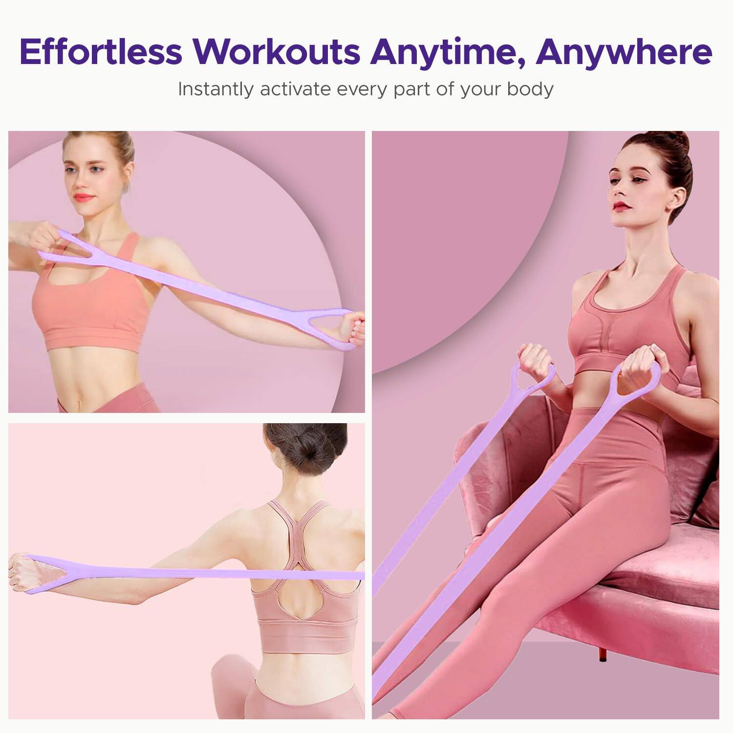Effortless Workouts Anytime, Anywhere  
Instantly activate every part of your body