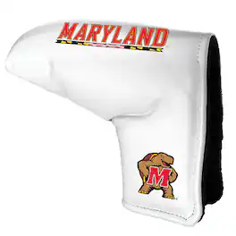 Team Golf - Maryland Terrapins Tour Blade Putter Cover - White