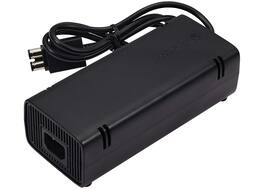 Microsoft - AC Power Supply Adapter (CPA09-011A) (EU / 220v) Replacement Compatible For Xbox 360 S - Black