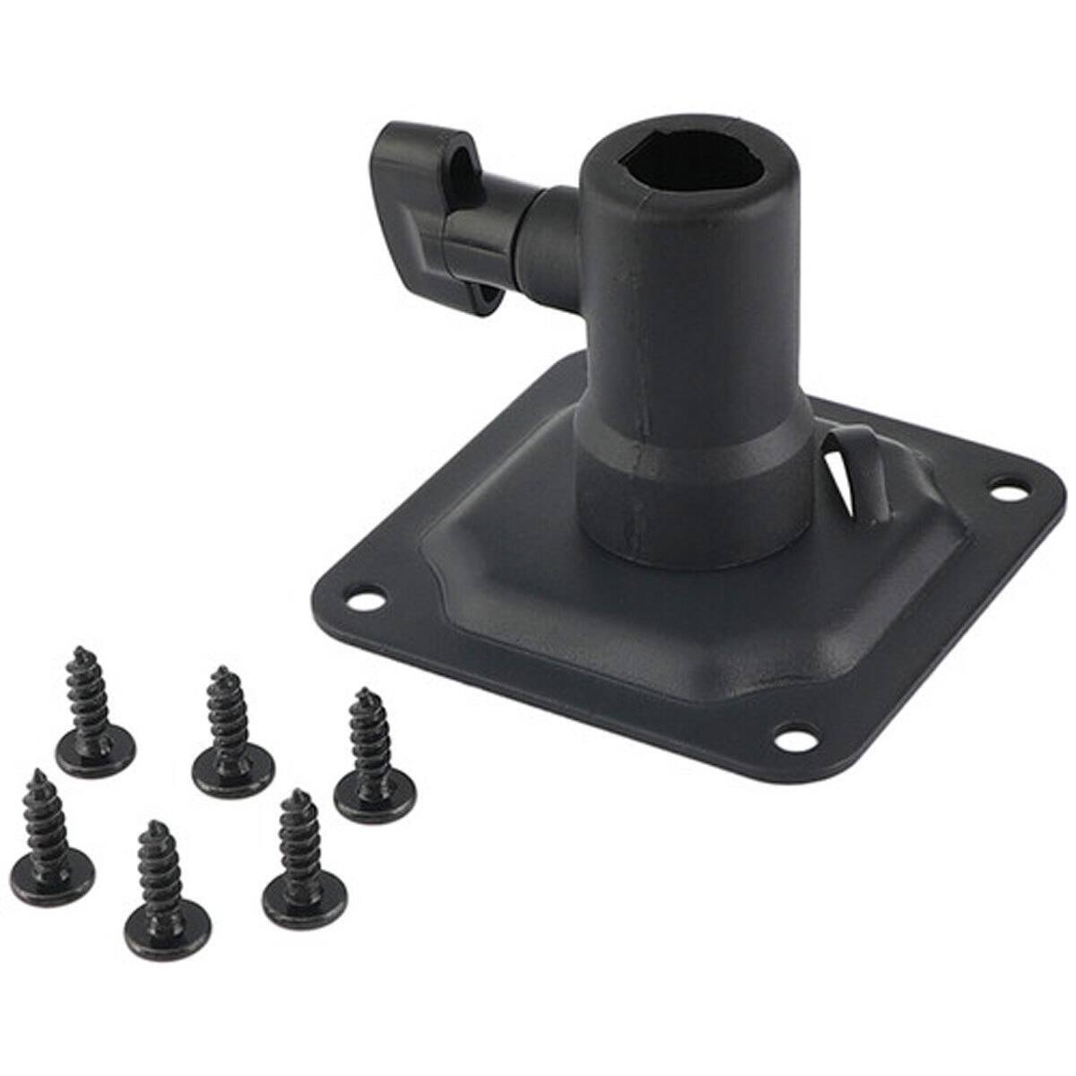 Front. CAMVATE - CAMVATE Wall Mount with Light Head Adapter for Studio Shooting, Square Base.