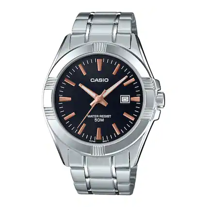 CASIO
WATER RESIST 50M
JAPAN MOV'T