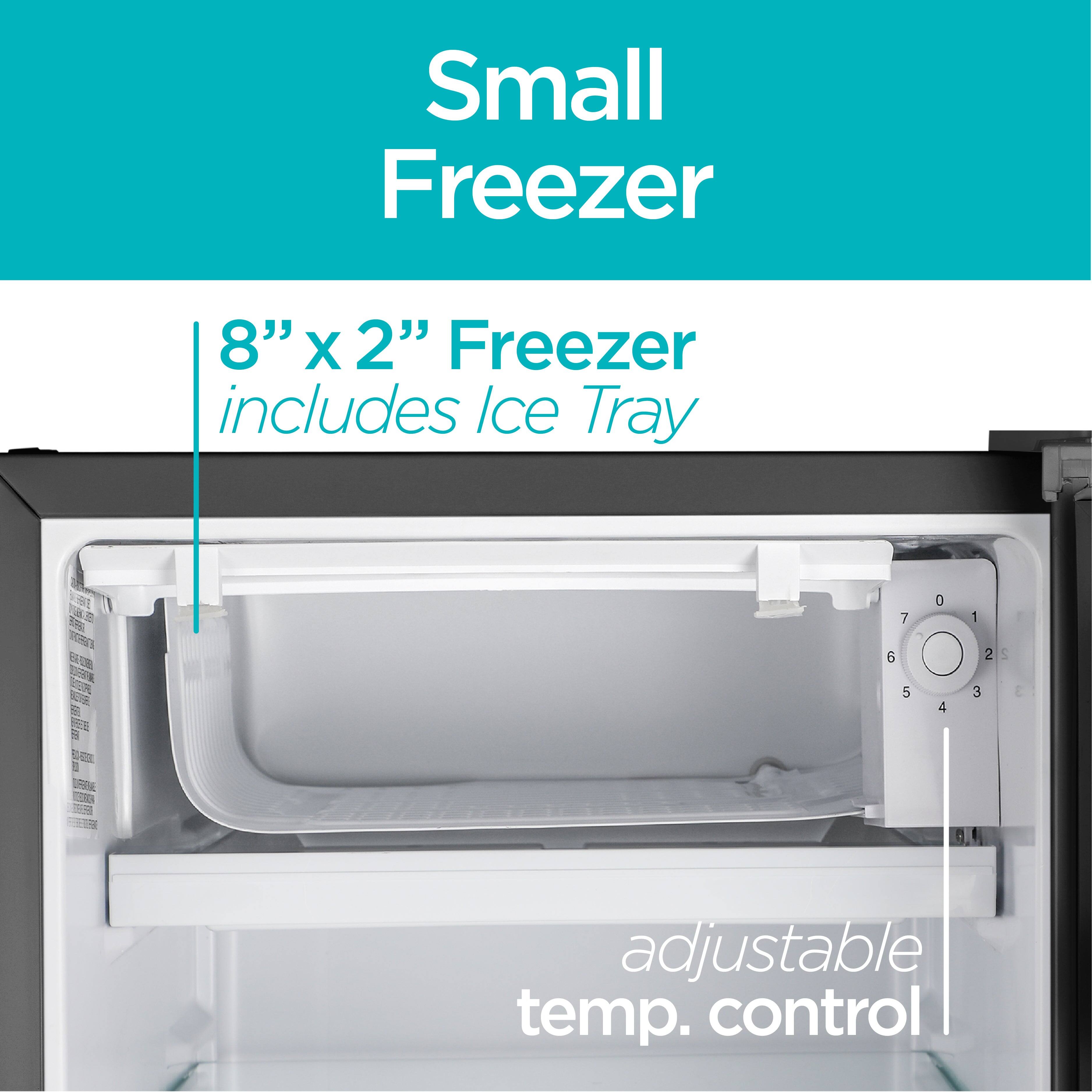 Small Freezer
8" X 2" Freezer includes Ice Tray
adjustable temp. control
