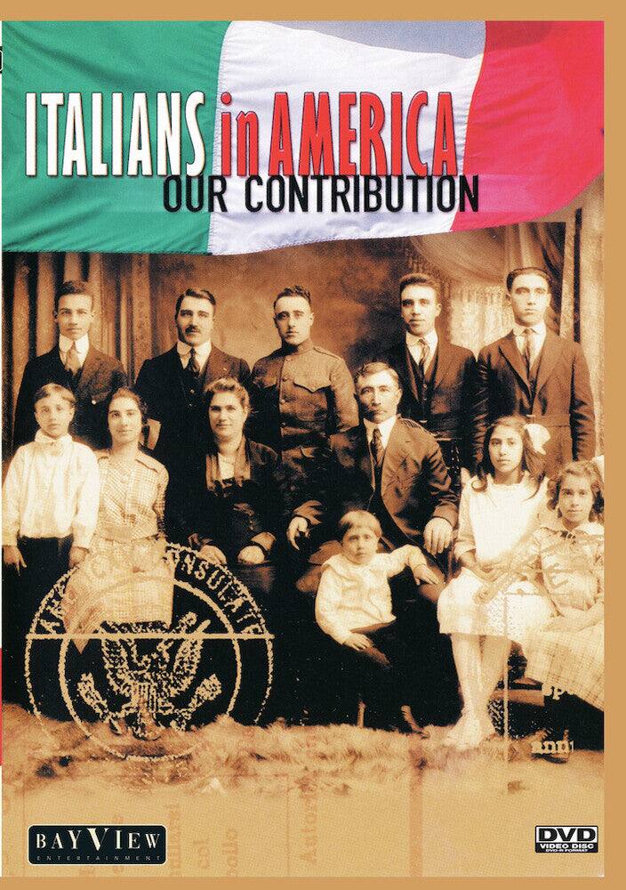 Front. Italians In America: Our Contribution - DVD.