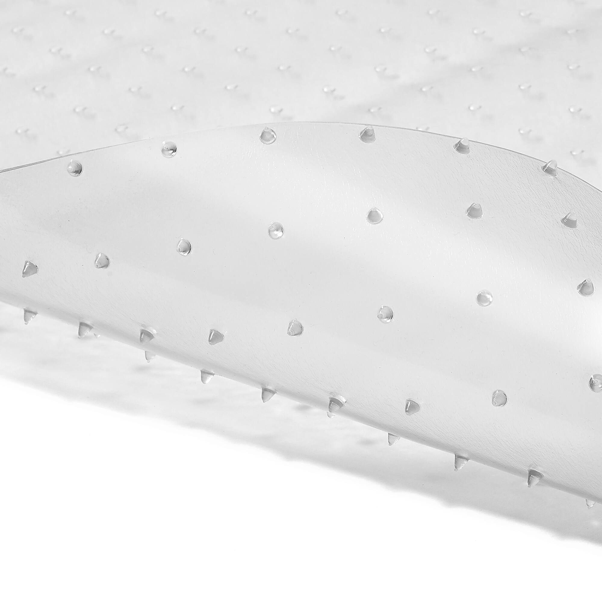 Alt View 2. WorkOnIt - Office Desk Chair Floor Mat - Clear - Clear.