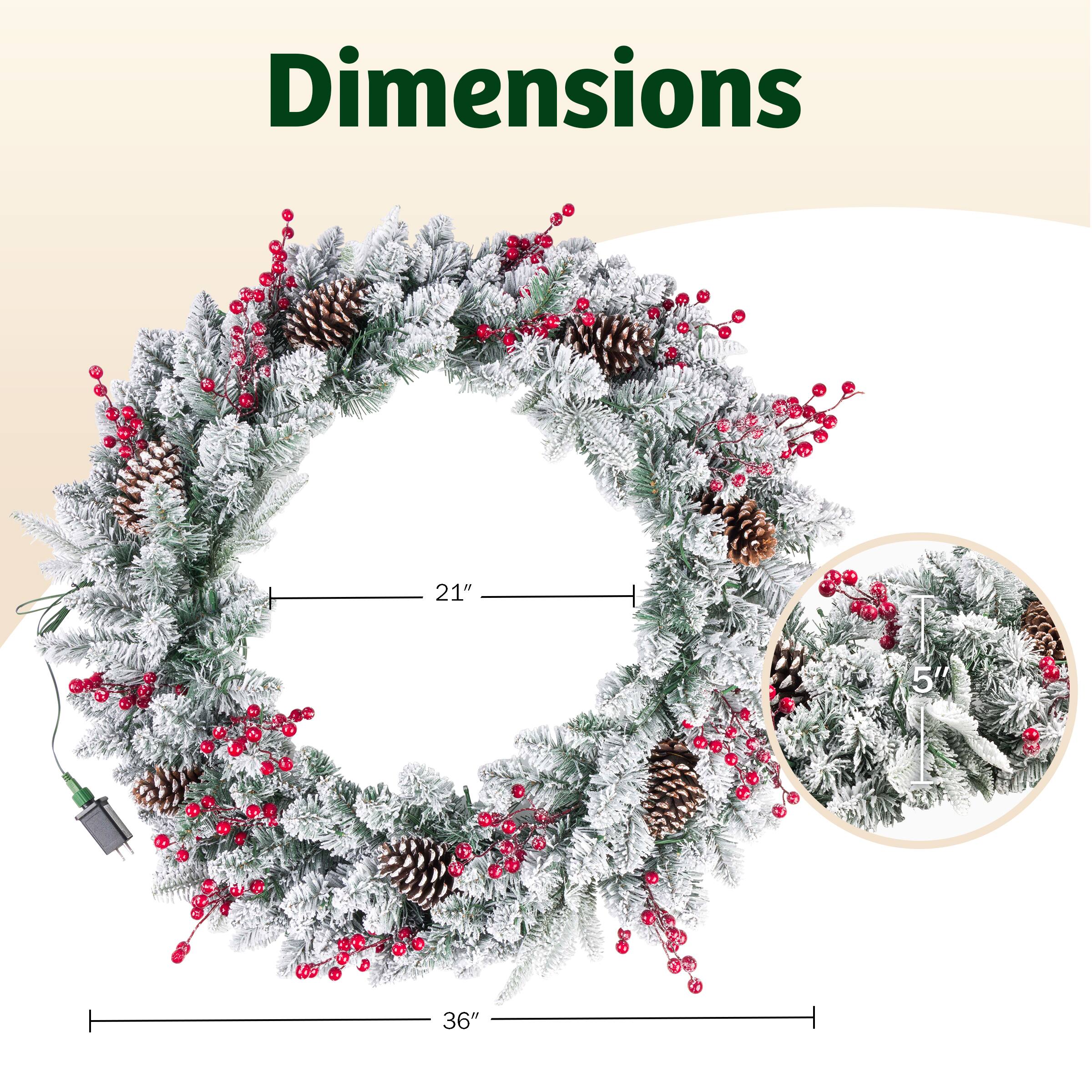 Dimensions
21"
5"
36"