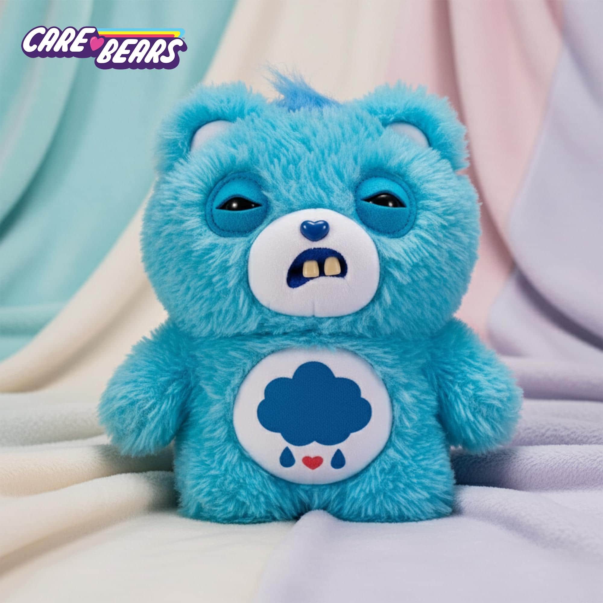Fuggler Care Bears 9 inch (Grumpy Bear), Funny Ugly Monster