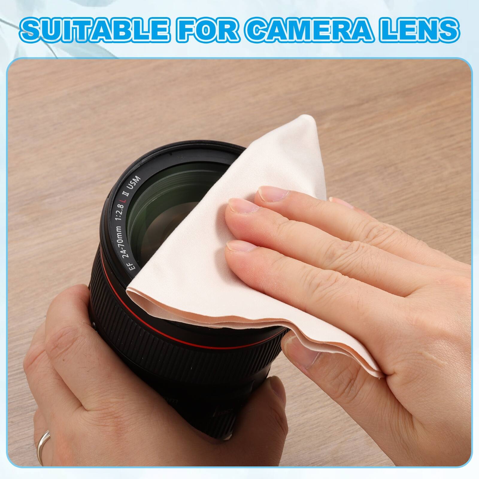 SUITABLE FOR CAMERA LENS  
USM 1:2.8 24-70mm EF