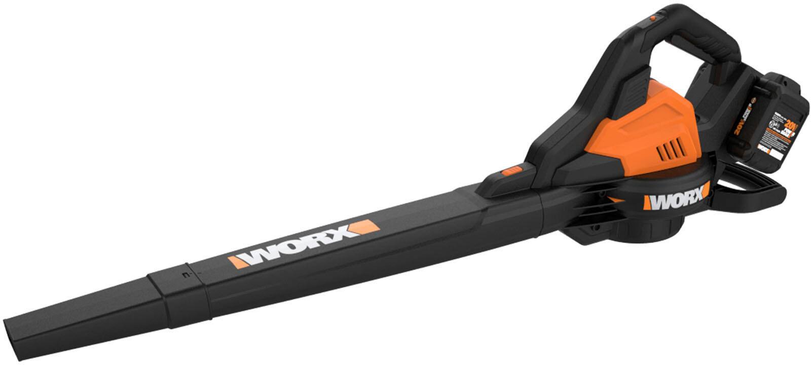 The text on the image reads "WORX 20V F 20V WORK."