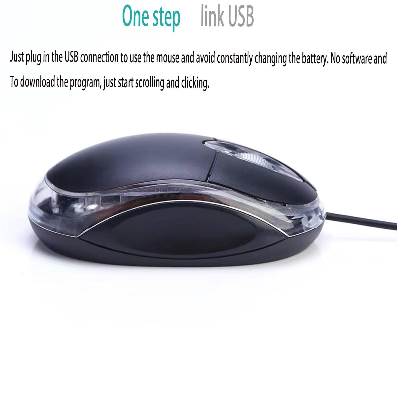 One step link USB

Just plug in the USB connection to use the mouse and avoid constantly changing the battery. No software and To download the program, just start scrolling and clicking.