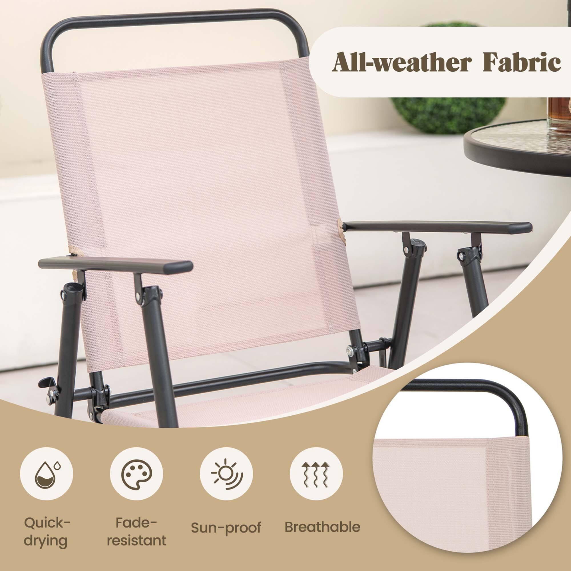 All-weather Fabric

Quick-drying
Fade-resistant
Sun-proof
Breathable
