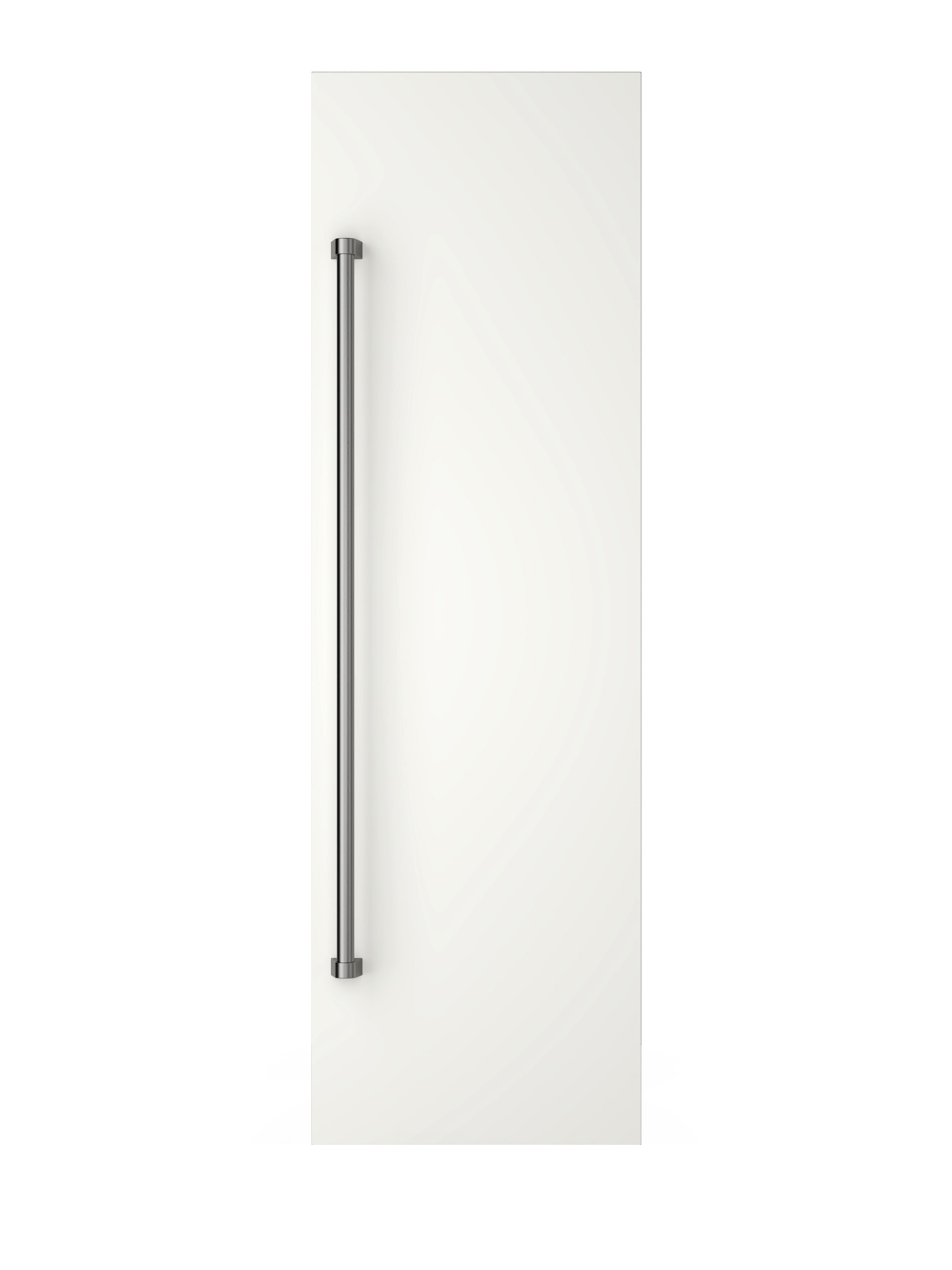 Alt View 1. Viking - 24"W Column Door Panel w/Pro-style handle - Pure White.