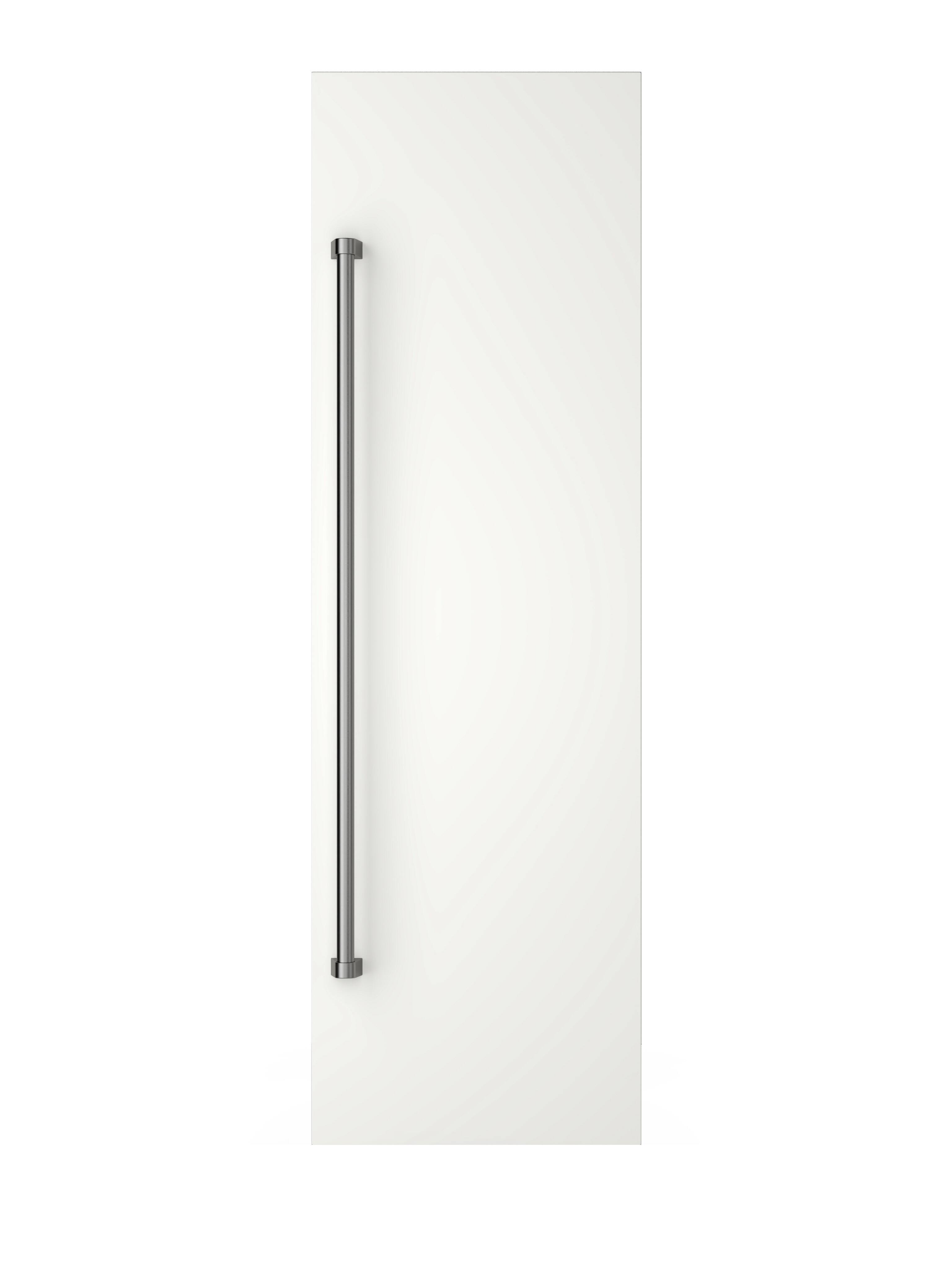 Alt View 1. Viking - 24"W Column Door Panel w/Pro-style handle - Pure White.