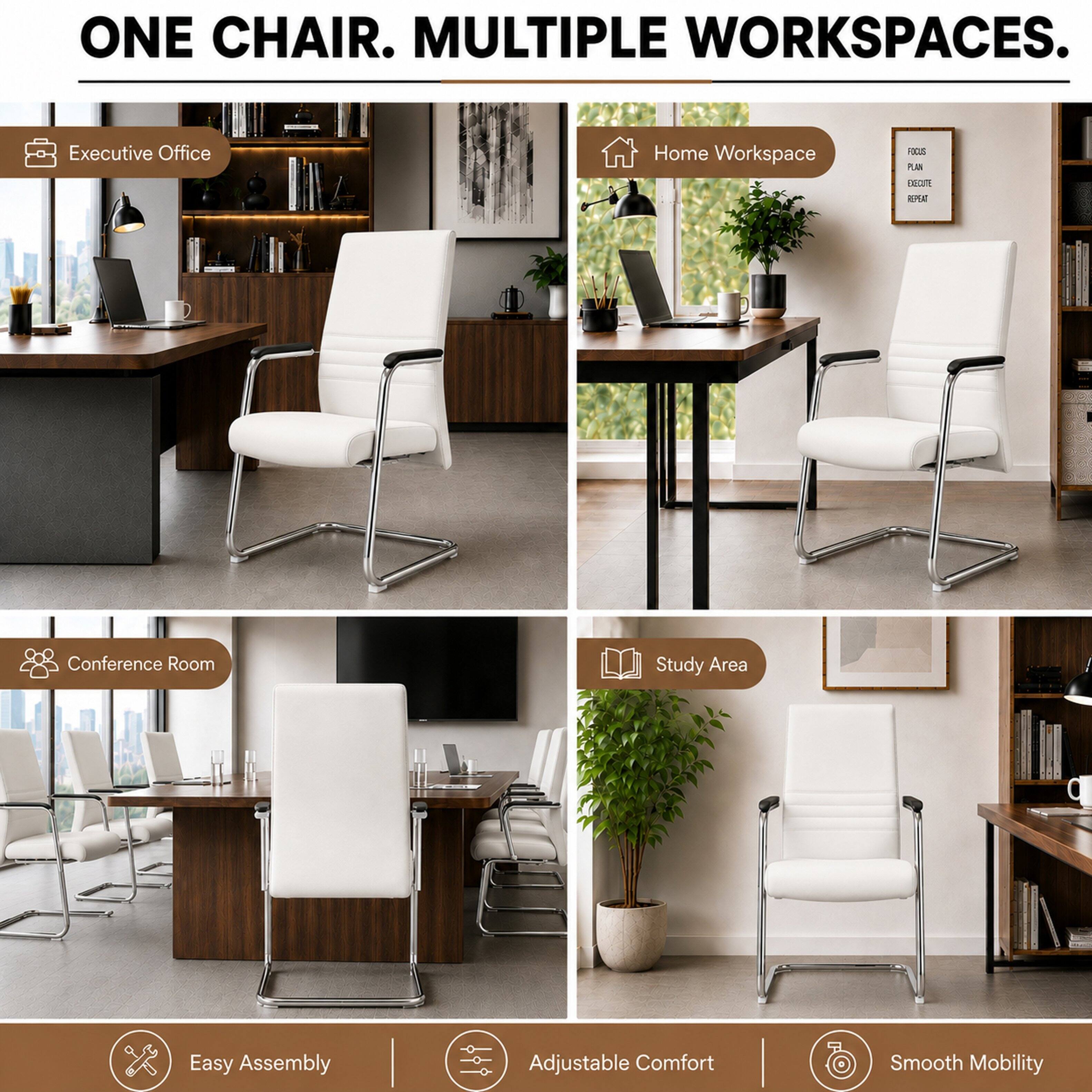 ONE CHAIR. MULTIPLE WORKSPACES.

Executive Office
Home Workspace
FICUS PLAN EXECUTE REPEAT
Conference Room
Study Area
Easy Assembly
Adjustable Comfort
Smooth Mobility