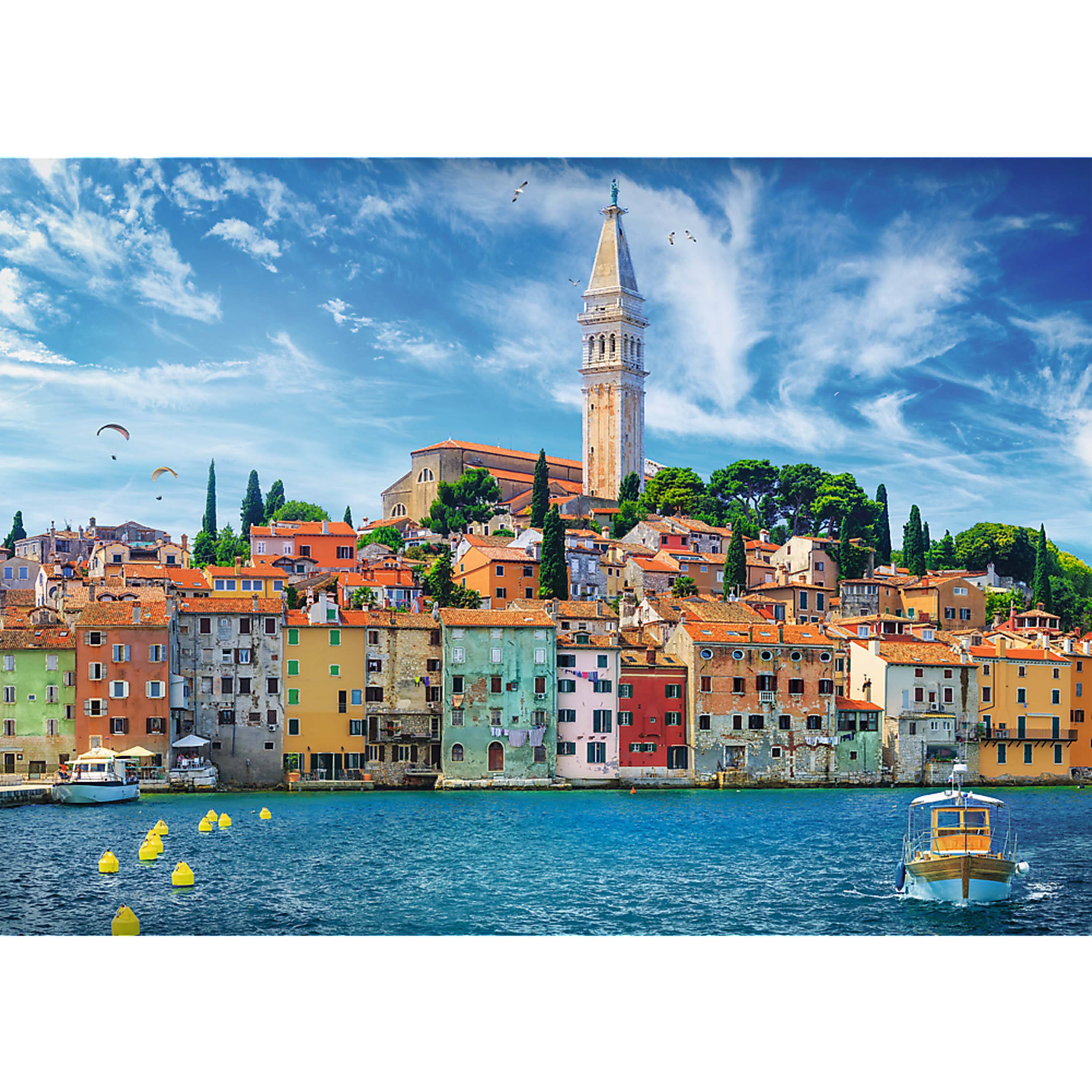 Alt View 1. Trefl - Trefl Red 2000 Piece Puzzle - Rovinj, Croatia.