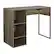 Angle Zoom. OSP Home Furnishings - Ravel Rectangular Contemporary Engineered Wood 1-Drawer Desk - Gray Oak.
