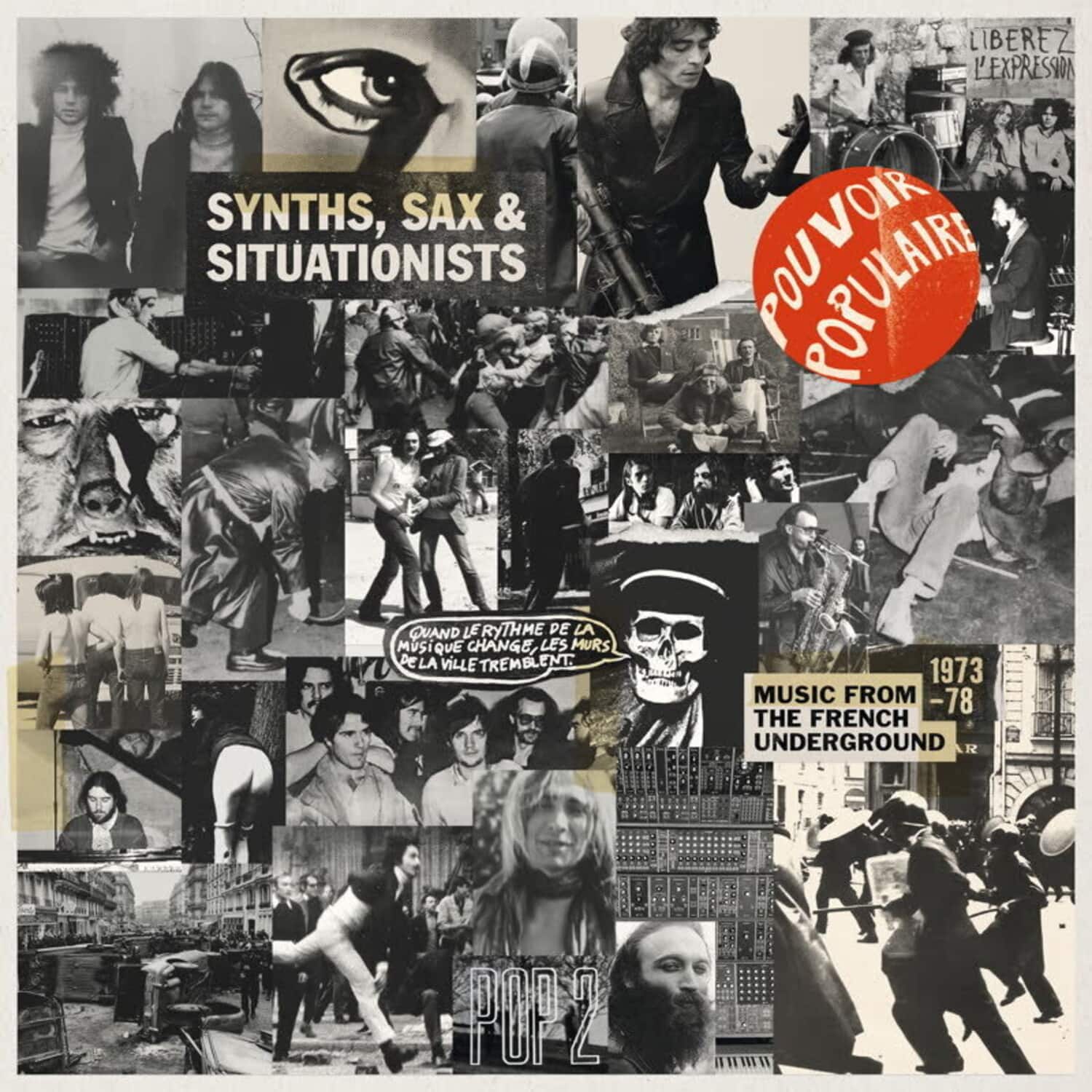 Various Artists - Synths, Sax And Situationists (Music From The French Underground 1973-78) - VINYL LP