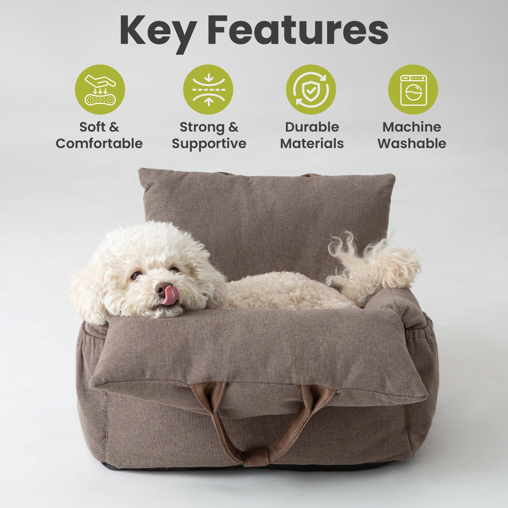 Key Features
- Soft & Comfortable
- Strong & Supportive
- Durable Materials
- Machine Washable