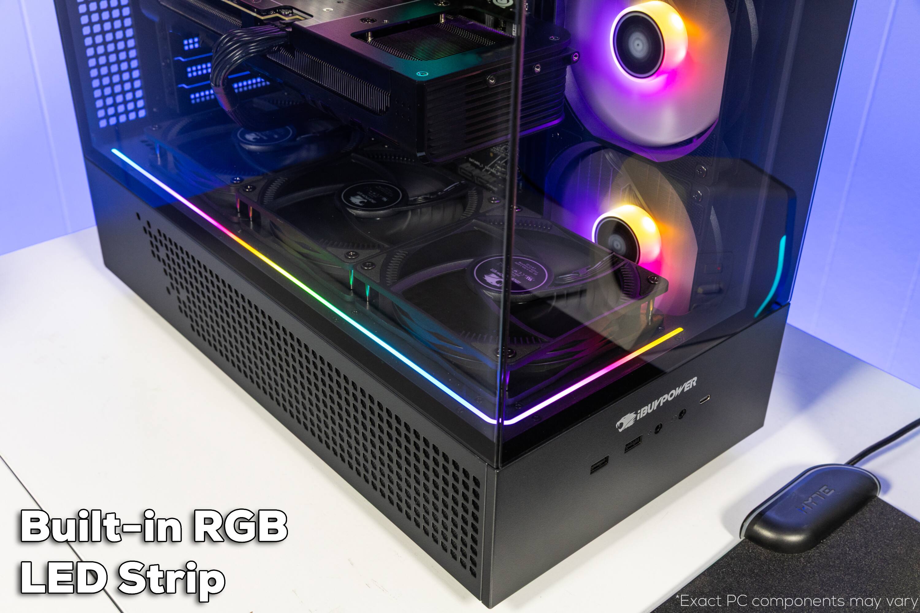 BUYPOWER Built-in RGB LED Strip HYTE  
*Exact PC components may vary
