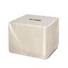 Nuu Garden - 31 Inch Square Fire Pit Cover for Outdoor Patio Propane Fire Pit Table, Waterproof PVC Material, All-Weather Resistance - Beige
