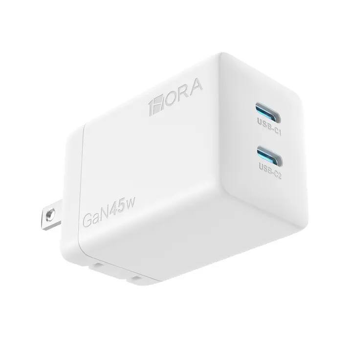 12ORA GaN45w  
USB-C1 USB-C2