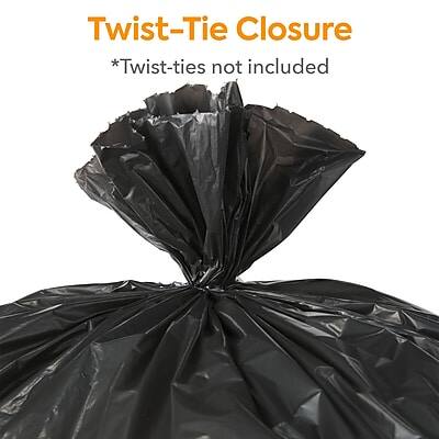 Twist-Tie Closure  
*Twist-ties not included