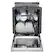 Alt View 8. LG - FlushFit 24" Top Control Smart Built-In Stainless Steel Tub Dishwasher with 3rd Rack, 1-Hour Wash & Dry Cycle and 46dBA - PrintProof Stainless Steel.