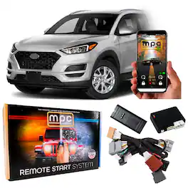 MPC - Remote Start Kit For Hyundai Tucson 2017-2021 | Phone App Control | Plug & Play - Black