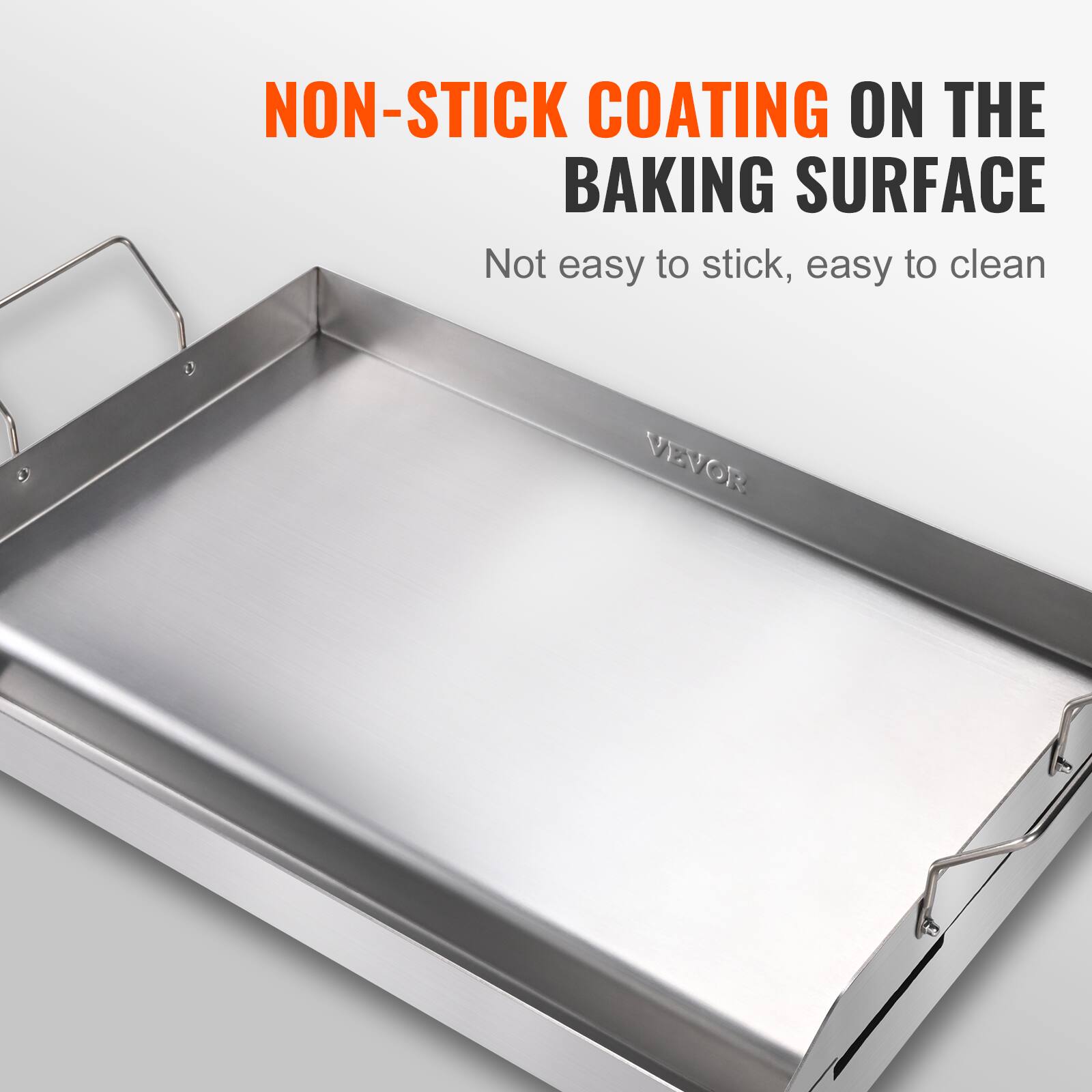NON-STICK COATING ON THE BAKING SURFACE

Not easy to stick, easy to clean

VEVOR