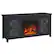 Angle. Camden&Wells - Portland Log Fireplace TV Stand for Most TVs up to 55" - Obsidian.