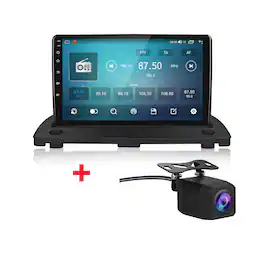 Junsun - For Volvo XC90 2004-2014 Backup Camera 8Core 4+64GB Android15 carplay Car Stereo Radio GPS Navi WIFI SWC RDS DSP BT FM - Black