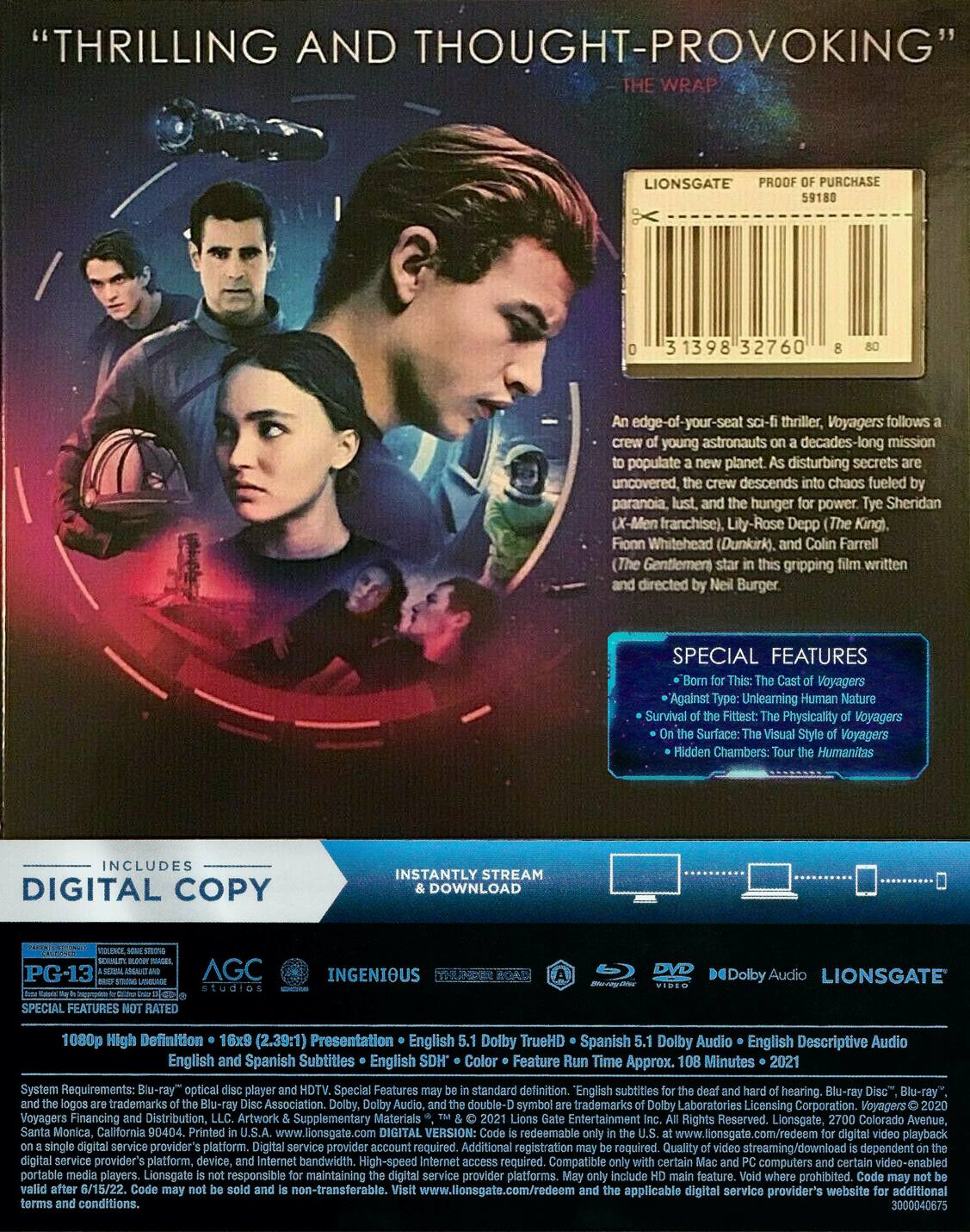 Alt View 1. Voyagers   - BLU-RAY.