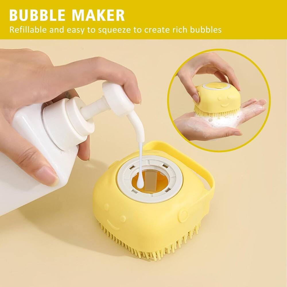 BUBBLE MAKER  
Refillable and easy to squeeze to create rich bubbles