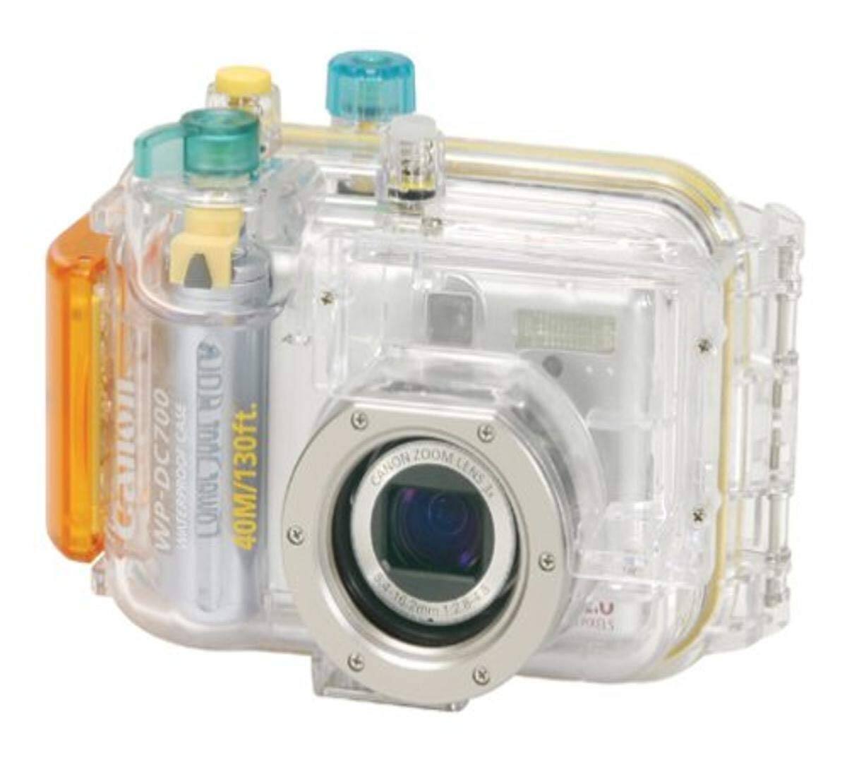 Canon ADA CASE WP-DC700 WP ATERPRODA JONEAW0 40M/130ft. ZOOM L CANON LENS2. 12845 U Y