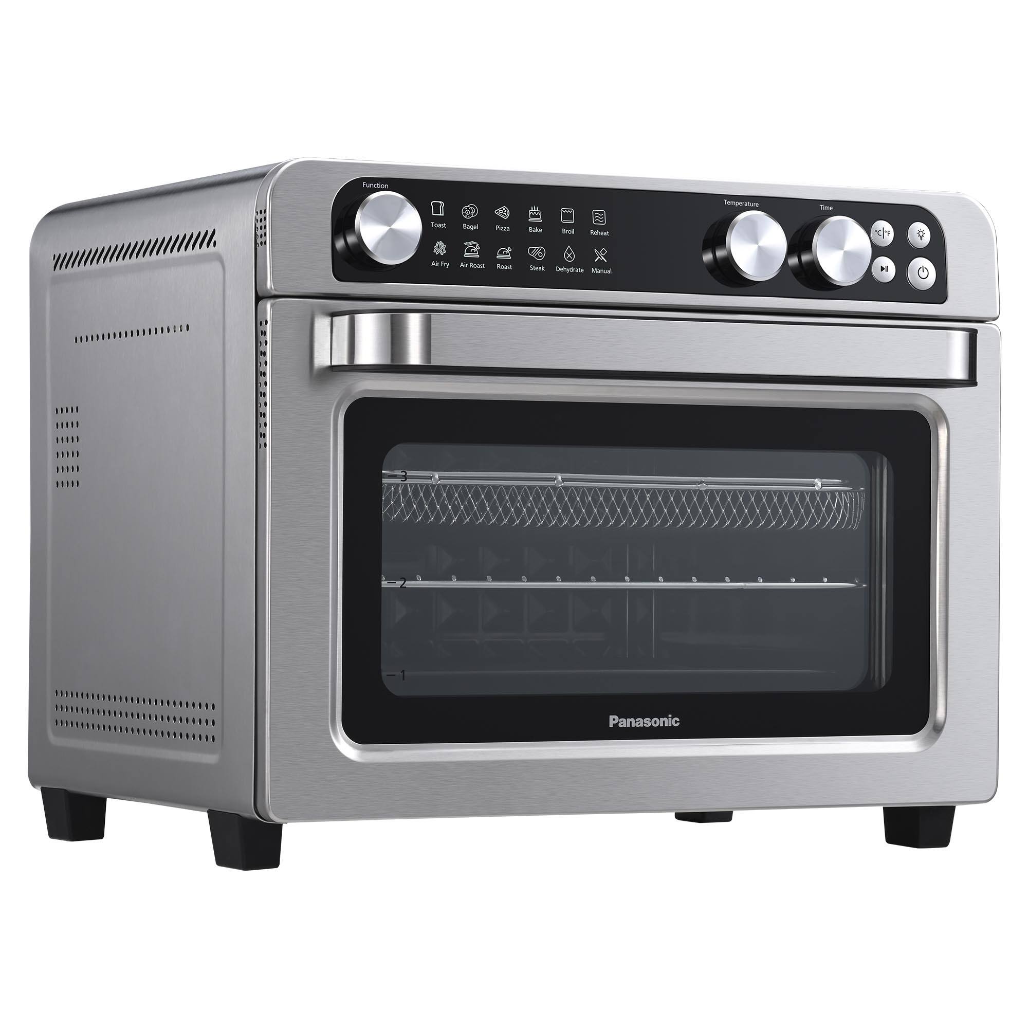Panasonic FlashXpress 1 Cu. Ft. Toaster Oven with Air Fryer Silver