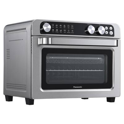Panasonic FlashXpress 1 Cu. Ft. Toaster Oven with Air Fryer Silver Panasonic FlashXpress 1 Cu. Ft. Toaster Oven with Air Fryer Silver