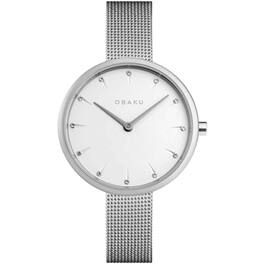 Obaku - Women's Notat Dial Watch - V233LXCIMC - White