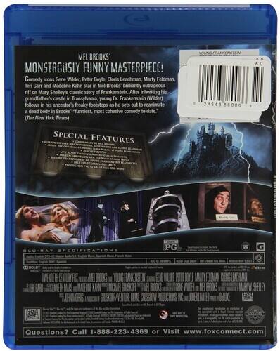 Alt View 1. Young Frankenstein   - BLU-RAY.
