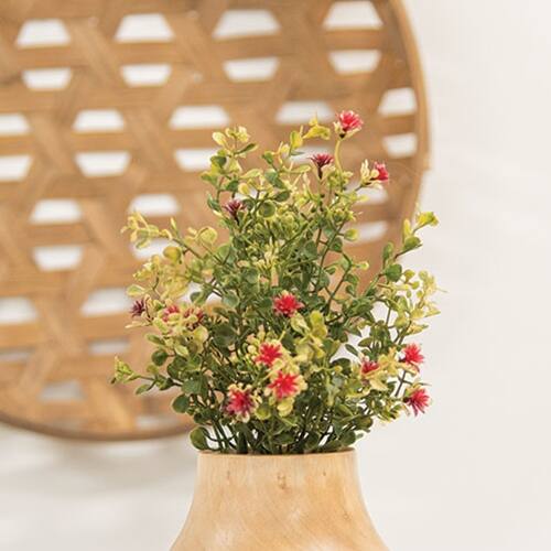 Angle. BreeBe - ^^Ruby Buds & Baby's Grass Pick - 13" - Multi.