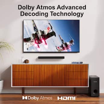 Ultimea Nova S50 2.1 Sound Bar for TV with Dolby Atmos, Subwoofer Ultimea Nova S50 2.1 Sound Bar for TV with Dolby Atmos, Subwoofer