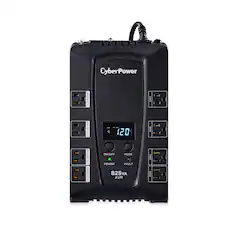 CyberPower - BATTEBY SUNGA SURGE SURGE-BATTERY SURGE-BATTERY SUBGE-BATTERY pens - - - 120 ON/OFF MODE POWER FAULT 825VA AVR SURGE