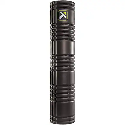 Front. TriggerPoint - TriggerPoint The GRID 2.0 Foam Massage Roller - Black - Black.