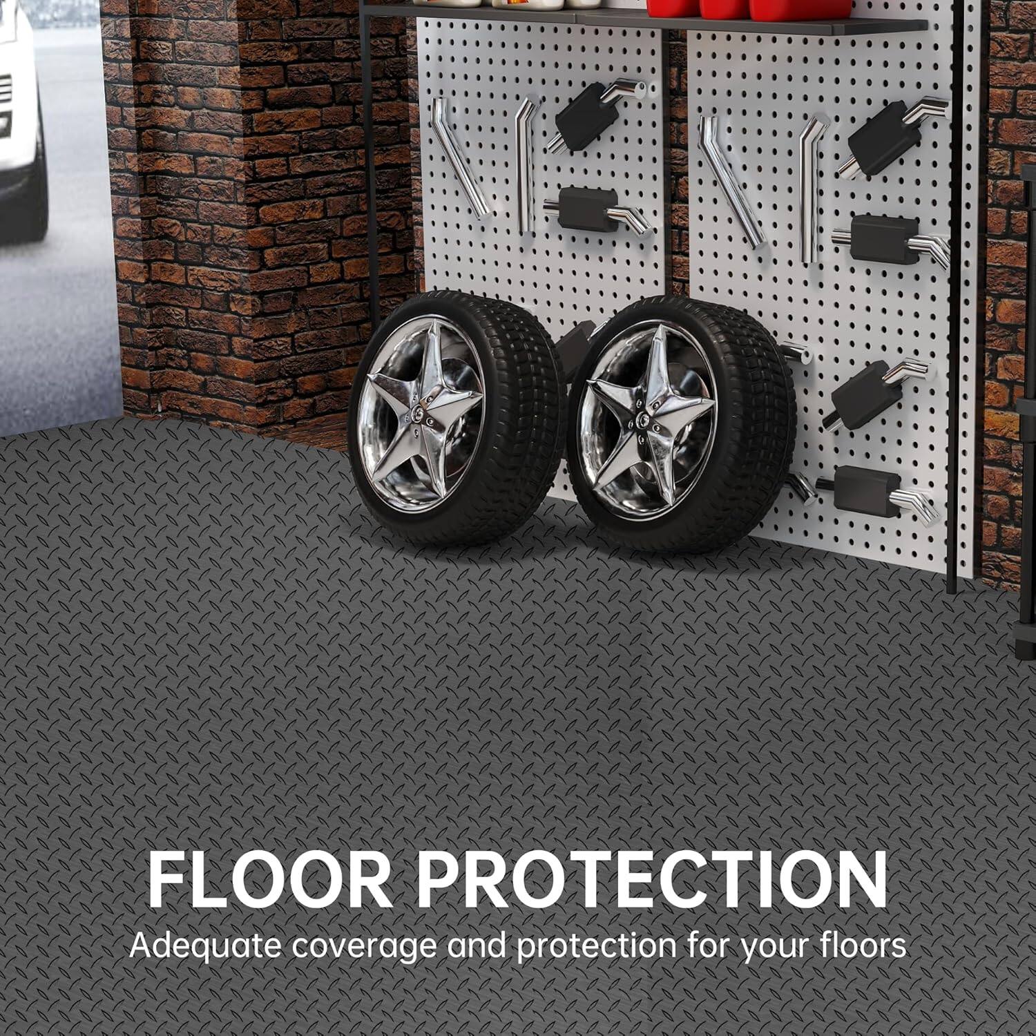 FLOOR PROTECTION  
Adequate coverage and protection for your floors