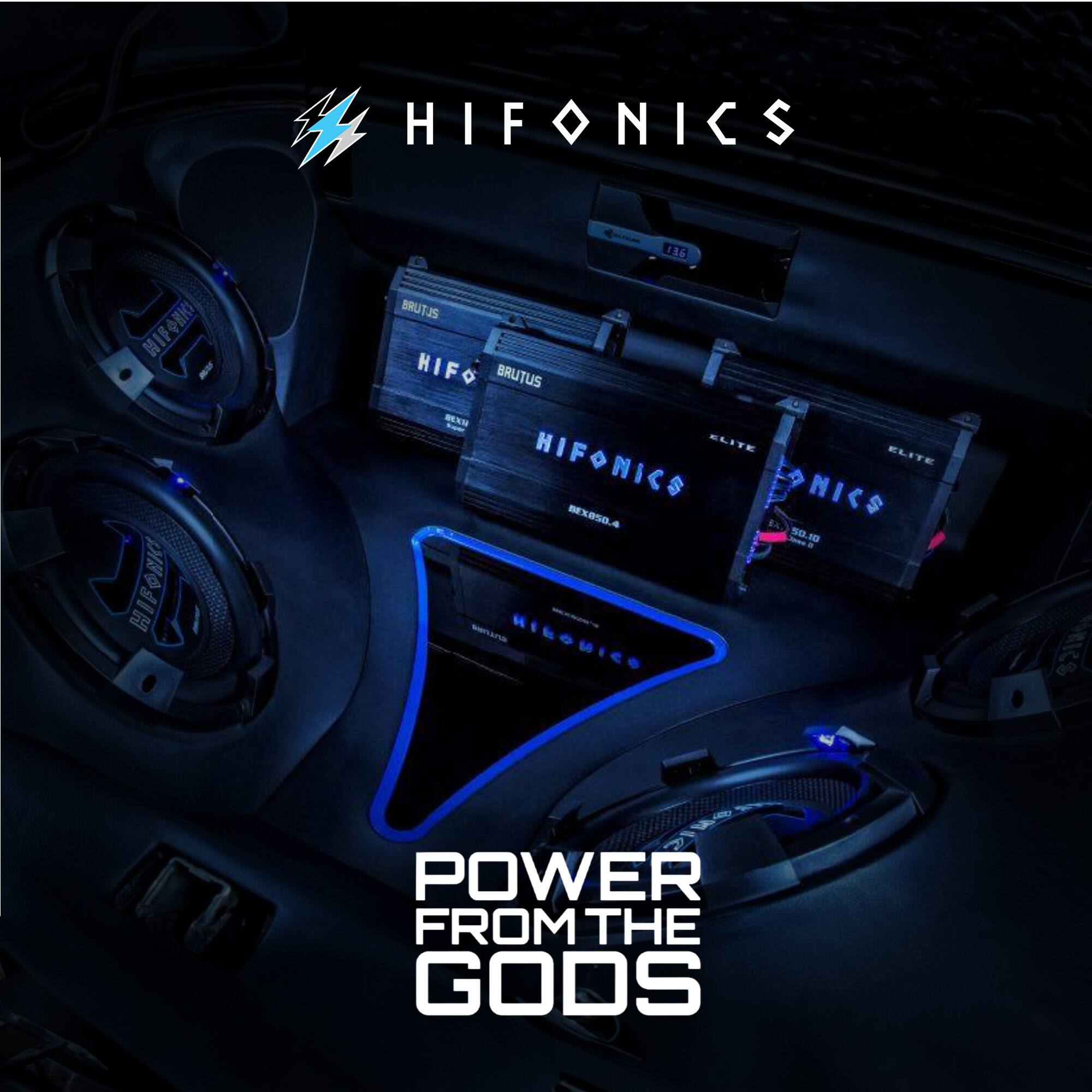 HIFONICS  
POWER FROM THE GODS