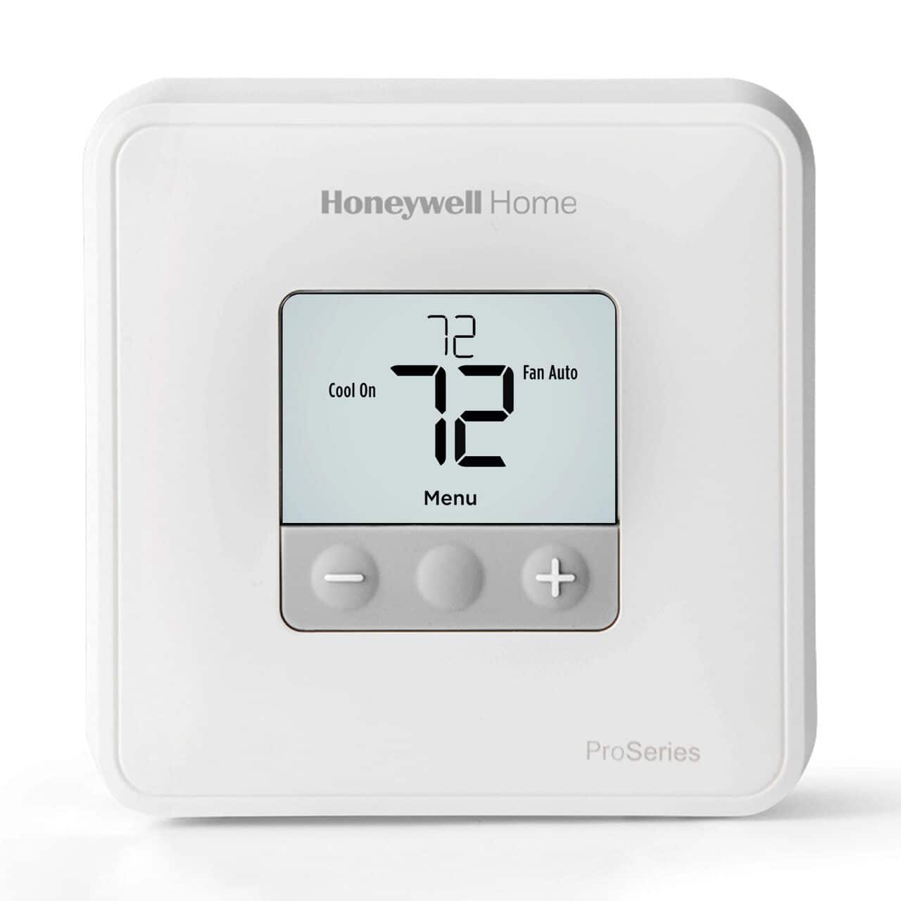 Honeywell - TH1110D2009 T1 Pro Non Programmable Thermostat 1H/1C Heat Pump - White