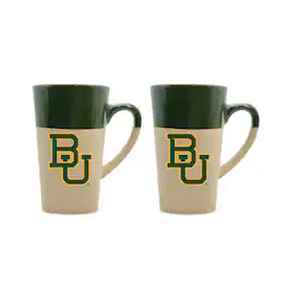 The Fanatic Group - Baylor Bears 16oz. Two-Pack Ceramic Mug Set - Green