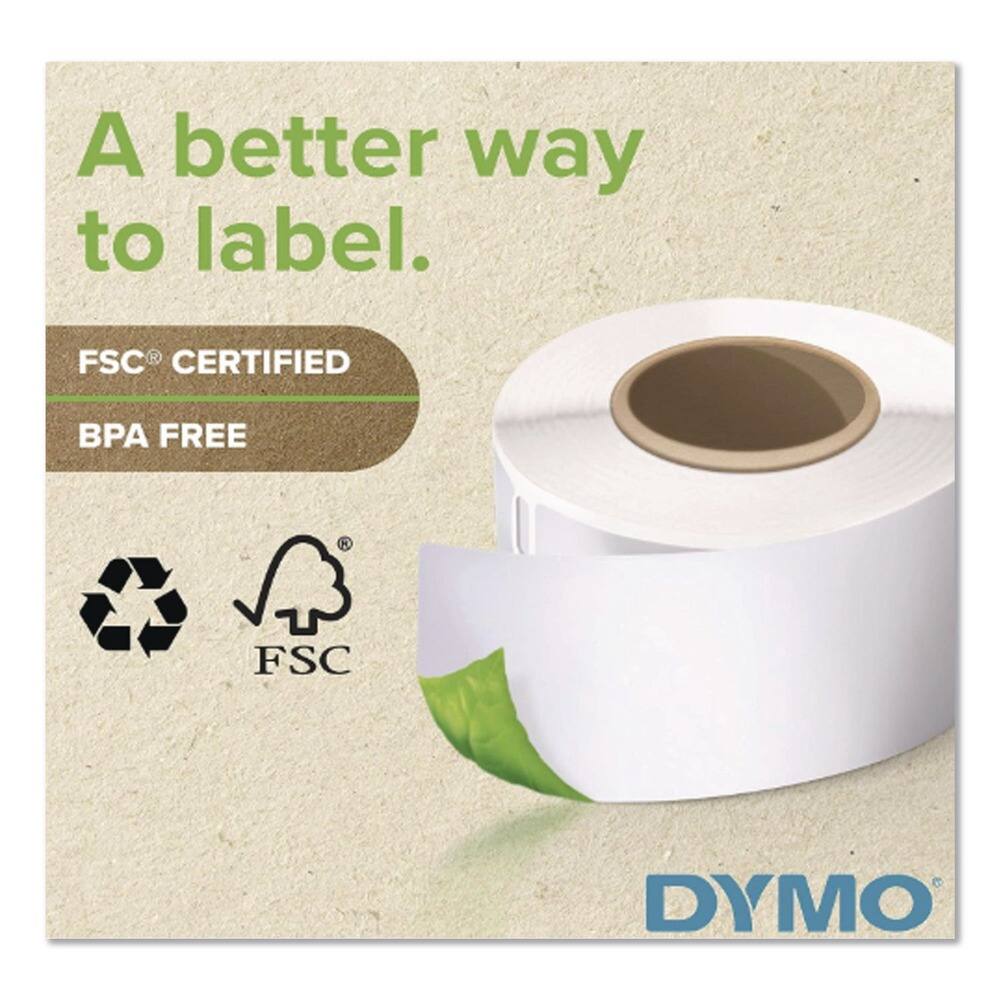 A better way to label.

FSC® CERTIFIED  
BPA FREE

DYMO®
