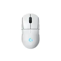 Logitech - PRO 2 LIGHTSPEED Lightweight Optical HERO 44K DPI Gaming Mouse with 4 Customizable and Switchable Magnetic Side Buttons - Wireless - White - Front_Zoom