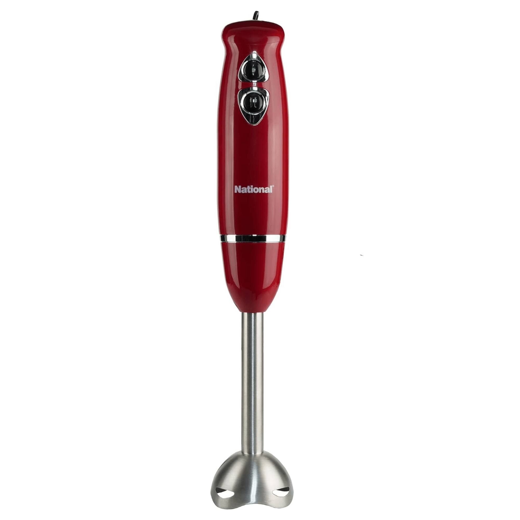Alt View 1. National - Multi-Purpose 4-in-1 Immersion Hand Blender - Red.