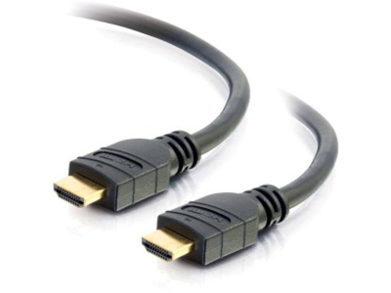 Alt View 9. C2G - C2G 757120413684 75 Feet High Speed HDMI Cable - Black - In-Wall CL3-Rated - Black.